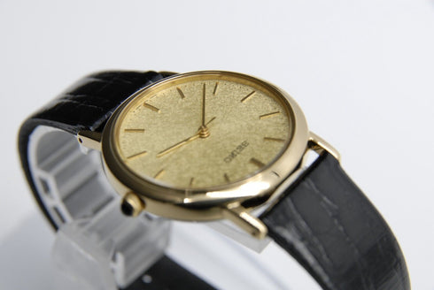 【 N MINT+++ w/ BOX 】 Vintage SEIKO 7N01-HZB0 32mm Gold Dial Quartz Men's Watch